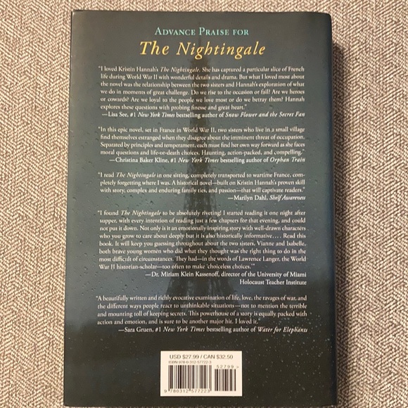 The Nightingale by Kristin Hannah - Picture 3 of 6